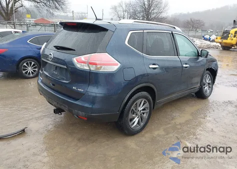 2016 Nissan Rogue Sl from USA, damaged, VIN KNMAT2MV2GP711181